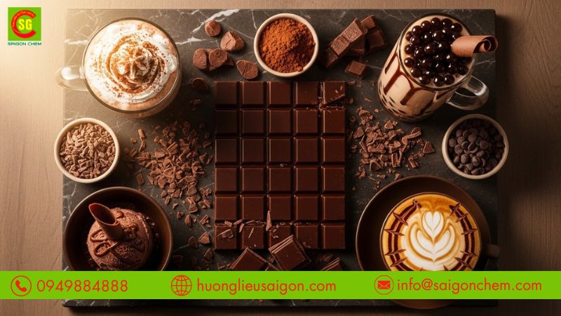 Sử dụng hương socola gi&uacute;p ổn định chất lượng cho sản phẩm